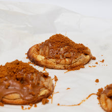 BG Biscoff stuffed protein cookie