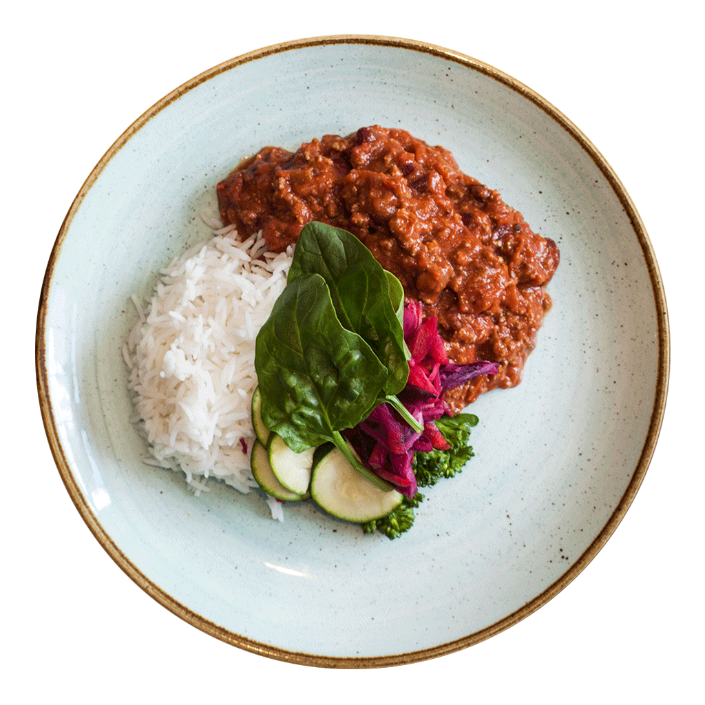 Lean beef Chilli