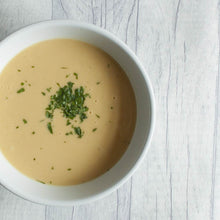 Carrot, chilli and coconut soup.