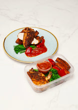 Piri Piri Roast Chicken with Sweet Potato & Red Pepper Dip